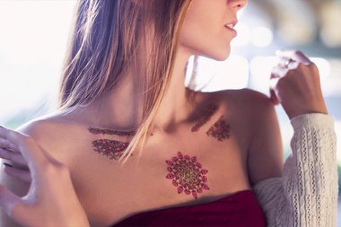 temporary gold tattoos, gold tattoos