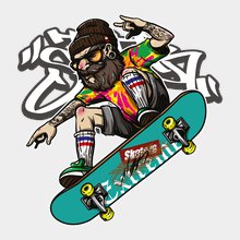 Переводная татуировка Skate4real