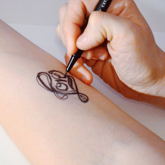 temporary tattoos, transfer tattoos, marker tattoos, permanent marker tattoos