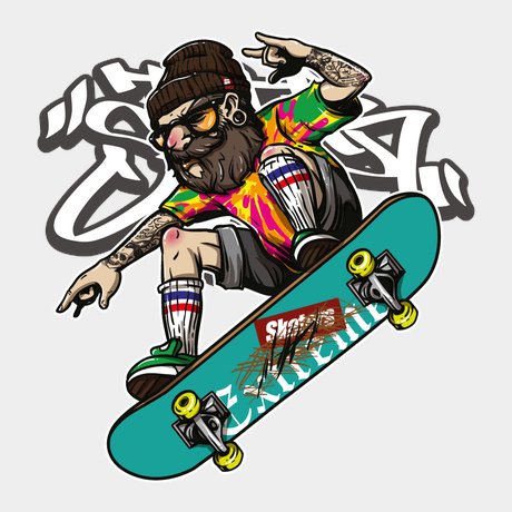 переводная татуировка skate4real