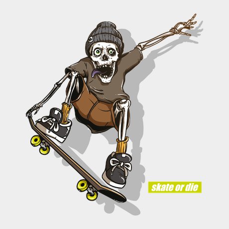 переводная татуировка skele-skate