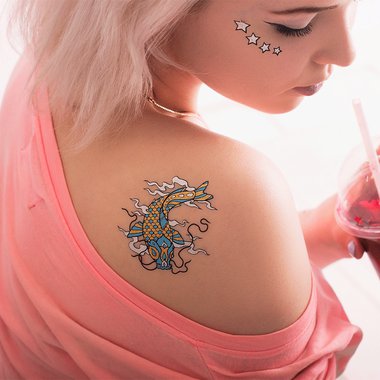 temporary gold tattoos, gold tattoos