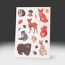 переводная татуировка abitanti tal-foresta