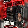 переводная тату татуировка мнетату временная олдскул волк