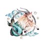 tatuaggio temporaneo capricorno zodiacale
