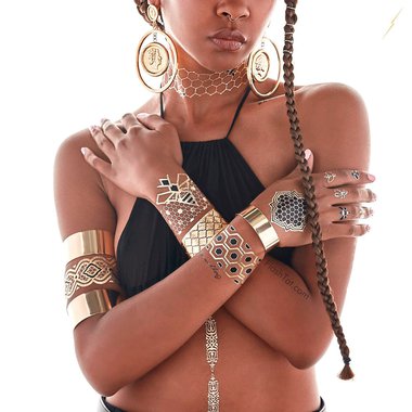 gold tattoos