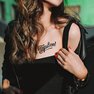 tatwaġġ temporanju tattoo il-frażi ‘ħello’