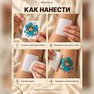 золотая флеш-тату "солнце и луна"