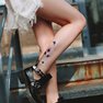 klebetattoo tattoo-extras „frühlingsstrauß“