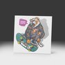 переводная татуировка under-tiger
