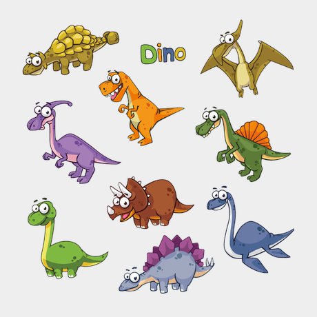 perkeliama tatuiruotė dinozaurų draugai